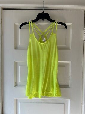 Champion Neon Yellow Strappy Camisole Tank
